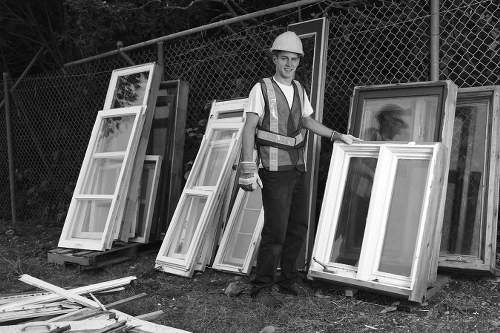Professional team handling construction waste removal in Sanderstead